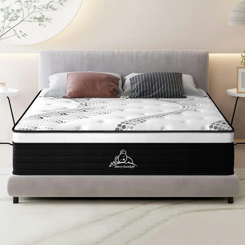 Starry Eucalypt Mattress Euro Top Latex 32cm King Single