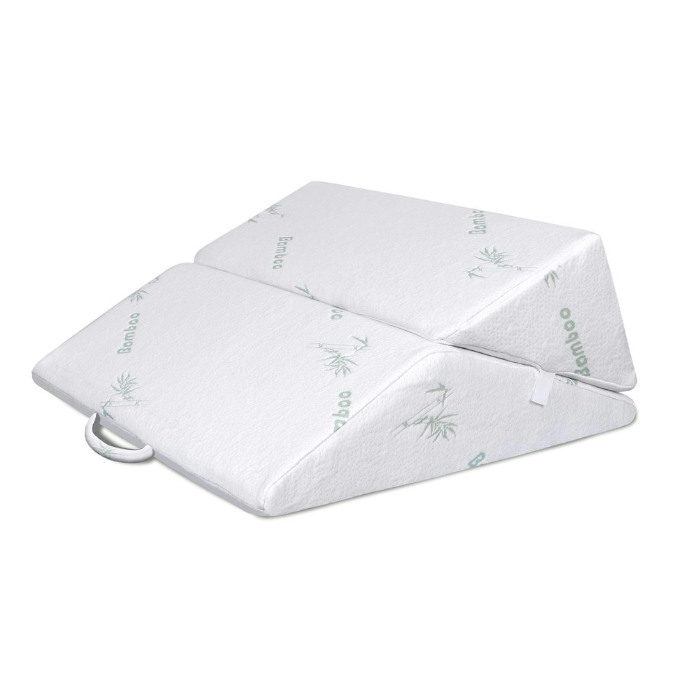 Starry Eucalypt Wedge Pillow Memory Foam Cool Gel Cushion