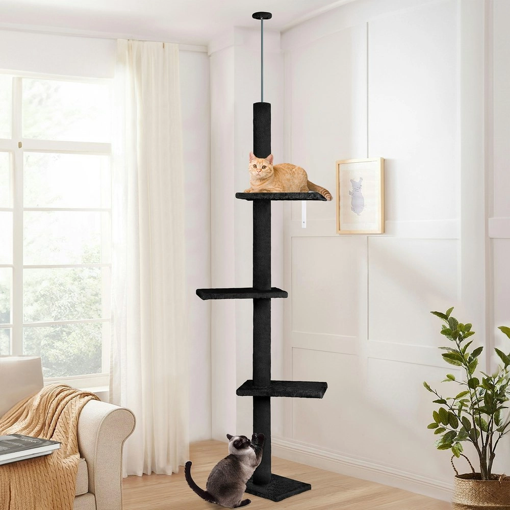 BEASTIE Cat Tree Scratching Post Scratcher Tower Condo House Furniture 230-286cm