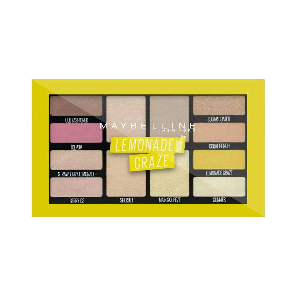 Maybelline Eyeshadow Palette 12g Lemonade Craze