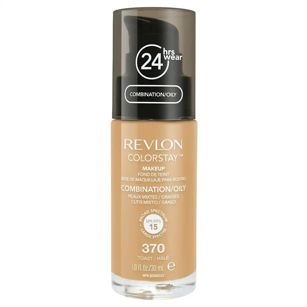 Revlon Colorstay Makeup Combination/ Oily Skin 30ml 370 Toast