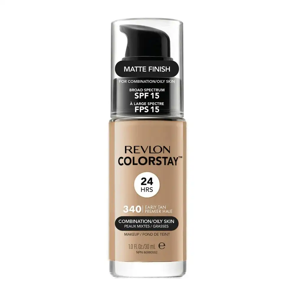 Revlon Colorstay Makeup Combination/ Oily Skin 30ml 340 Early Tan