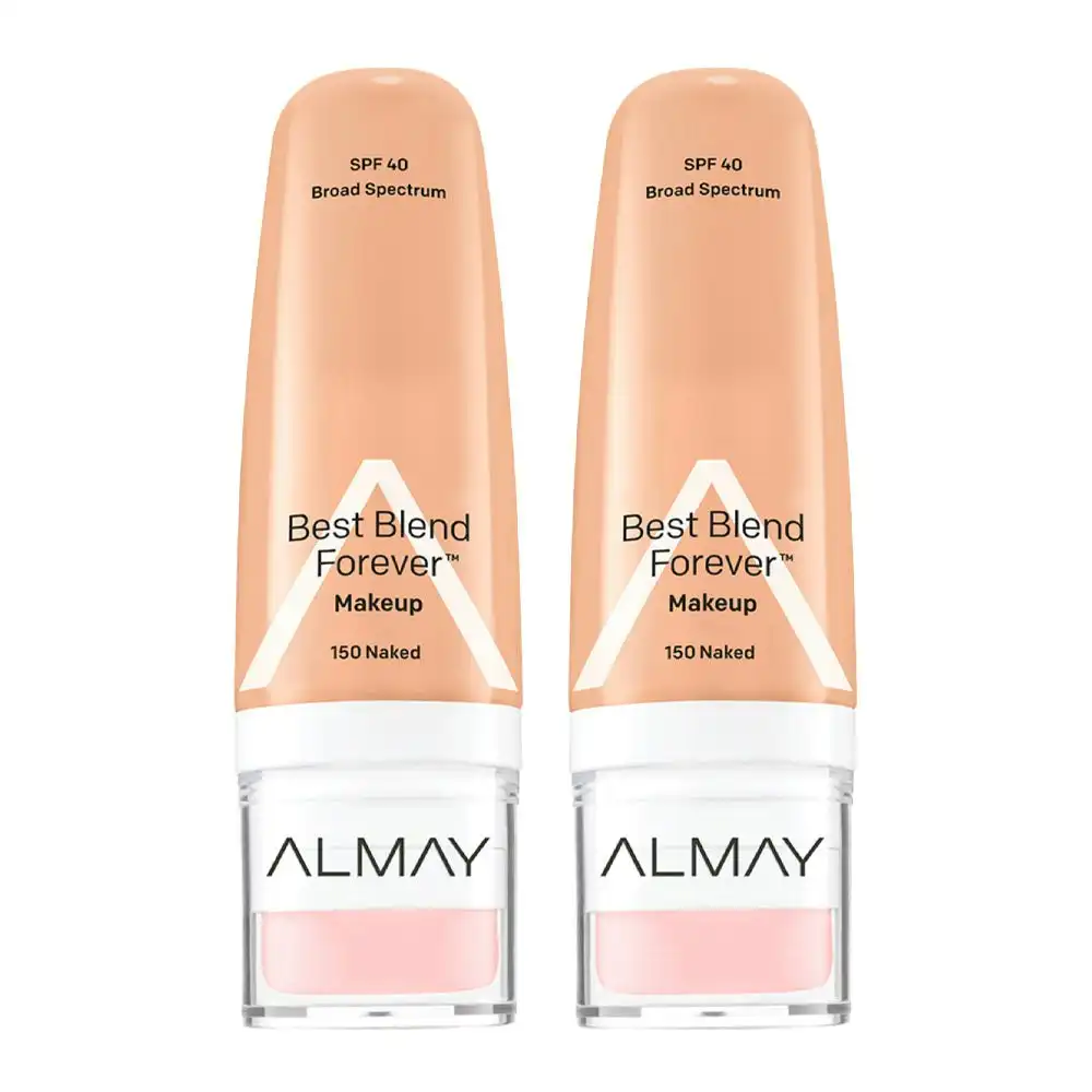 Almay Best Blend Forever Makeup 30ml 150 Naked - 2 Pack