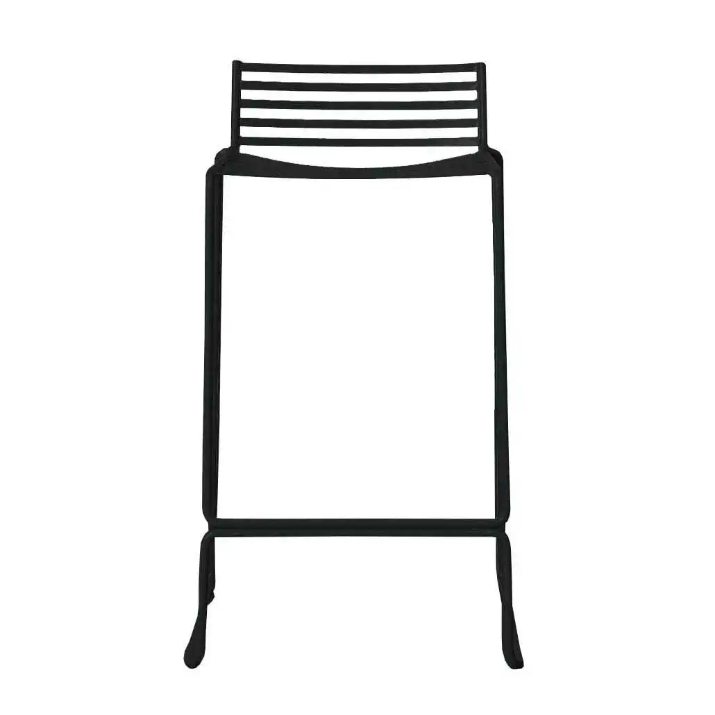 Studio Wire Bar Stool (Set of 2, 65cm, Black)