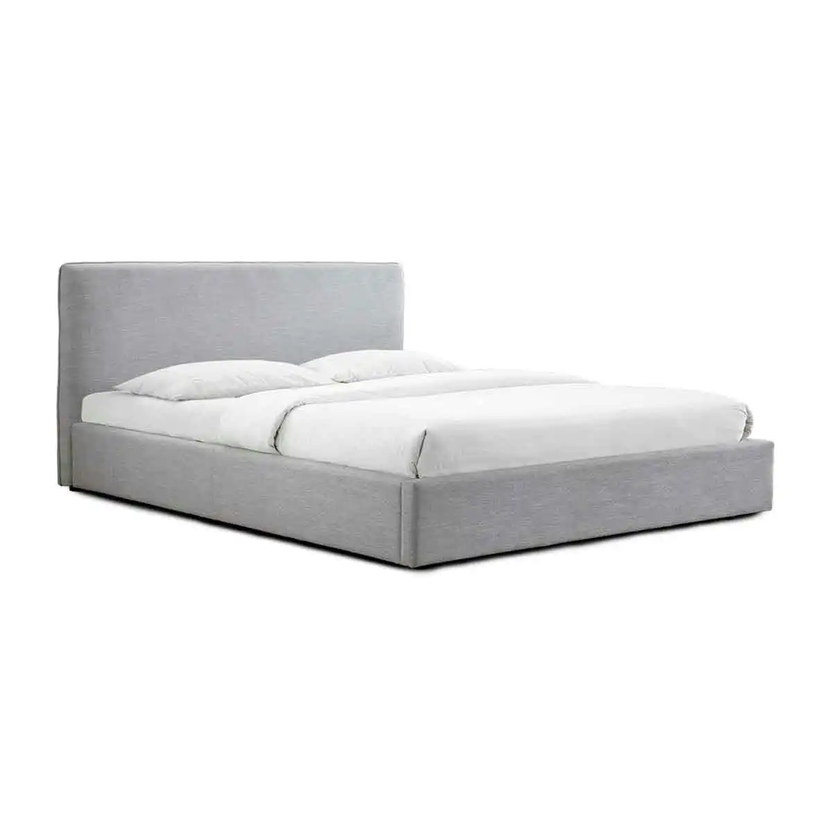 Dane King Bed (Light Grey)