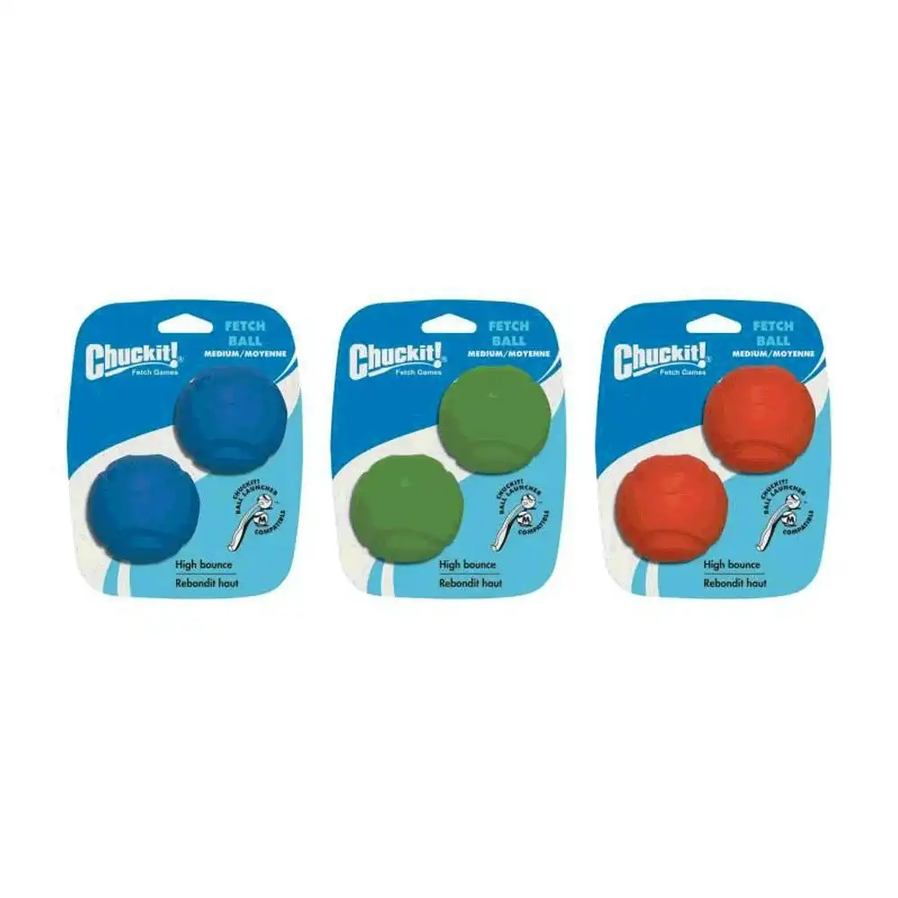 Chuckit Fetch Ball - 2 Pack Medium