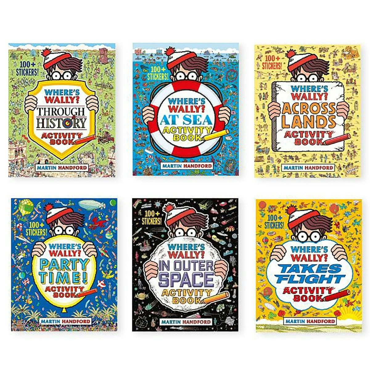 Walker Books Where's Wally Activity Book Collection