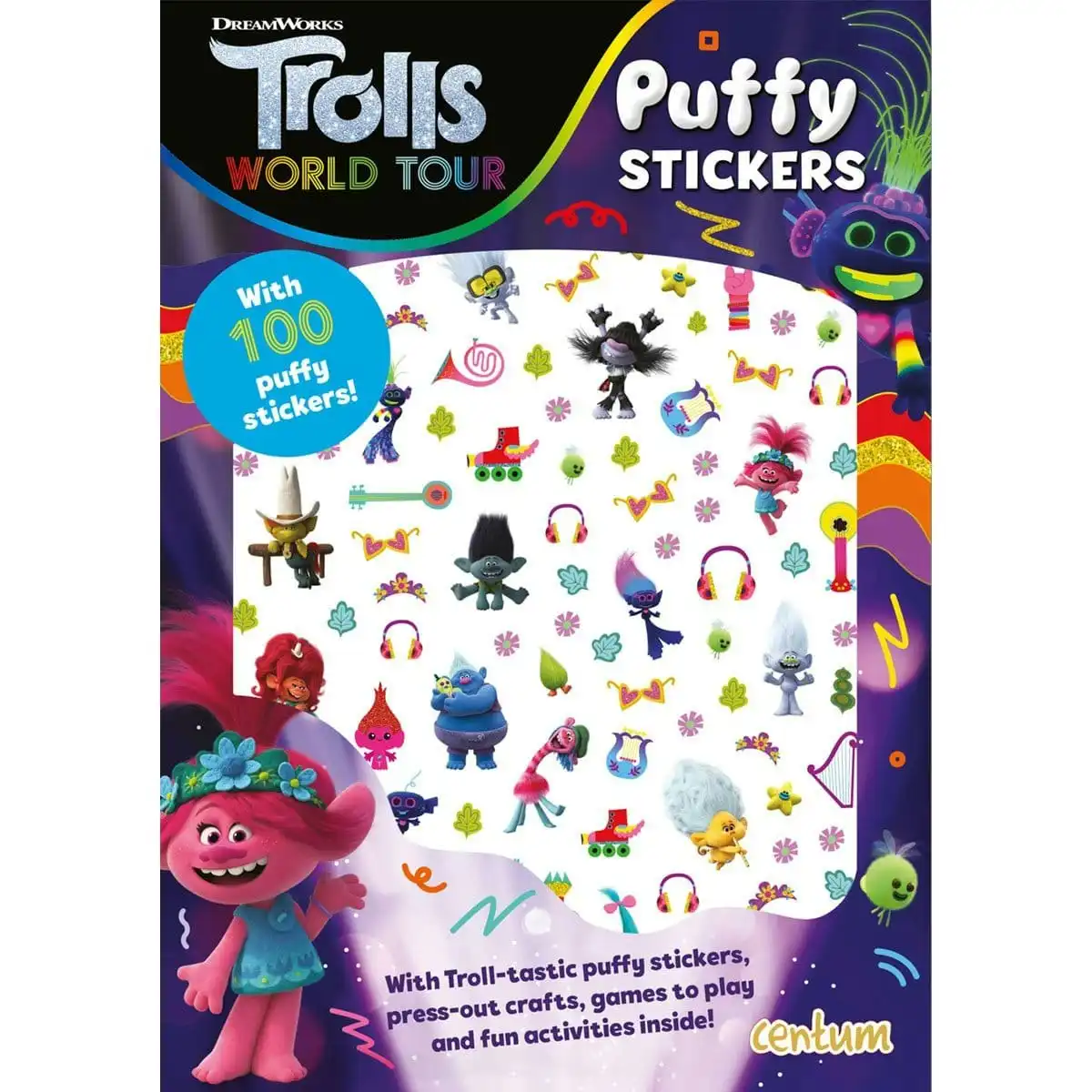 Puffy Stickers: Trolls 2: Puffy Sticker Book