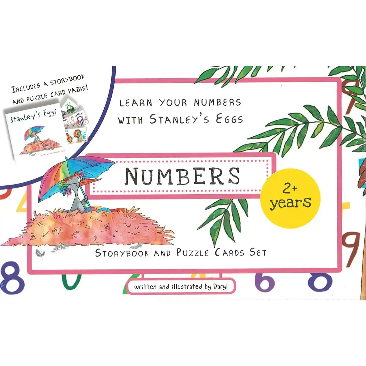 Match & Learn  Numbers - Storybook and Puzzle Cards Set