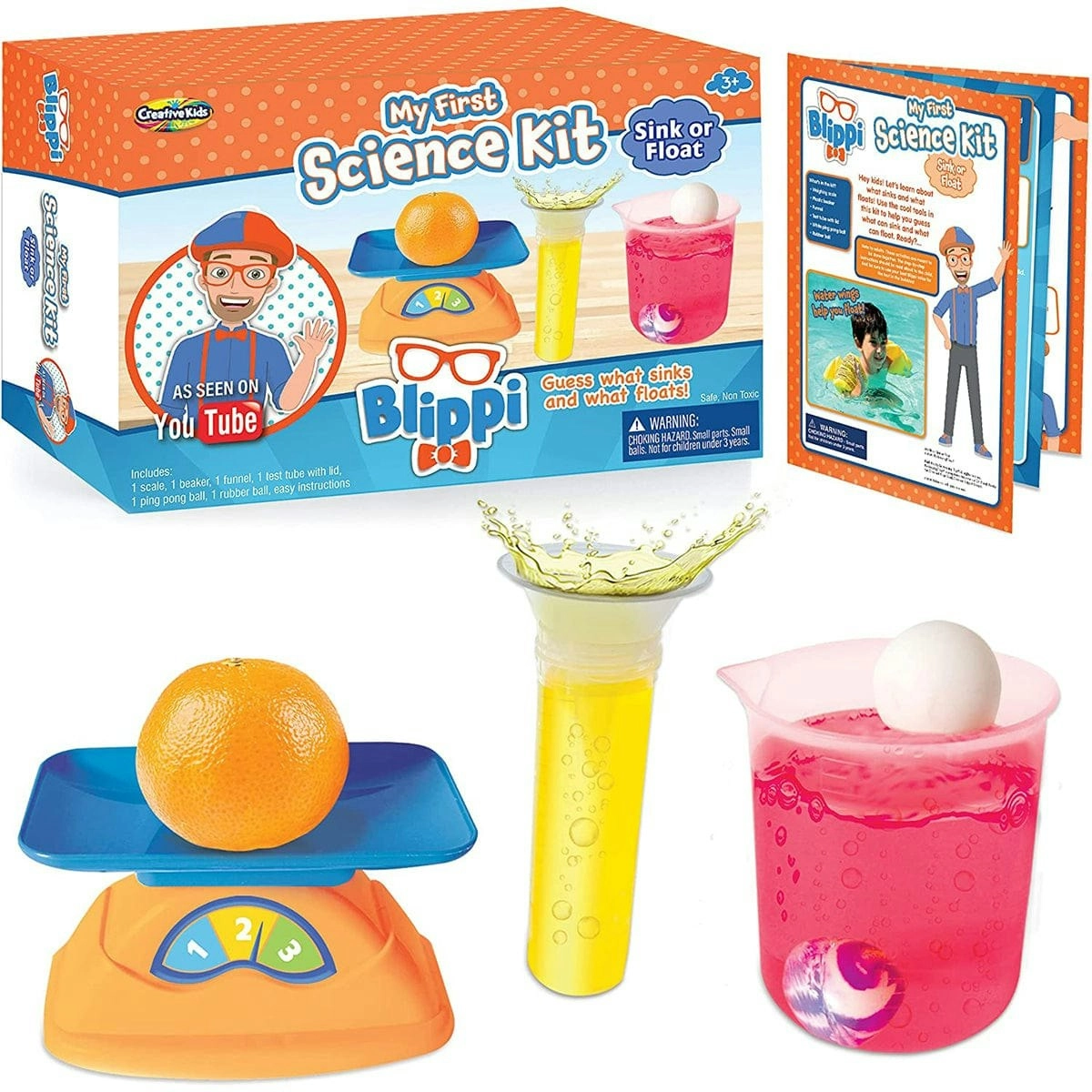 Be Amazing! Toys Blippi My First Science Kit - Sink Or Float