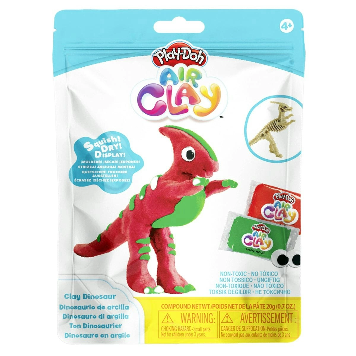 Play Doh Air Clay Dinosaur - Parasaurolophus