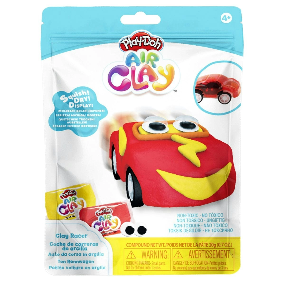 Play Doh Air Clay Racer - Red