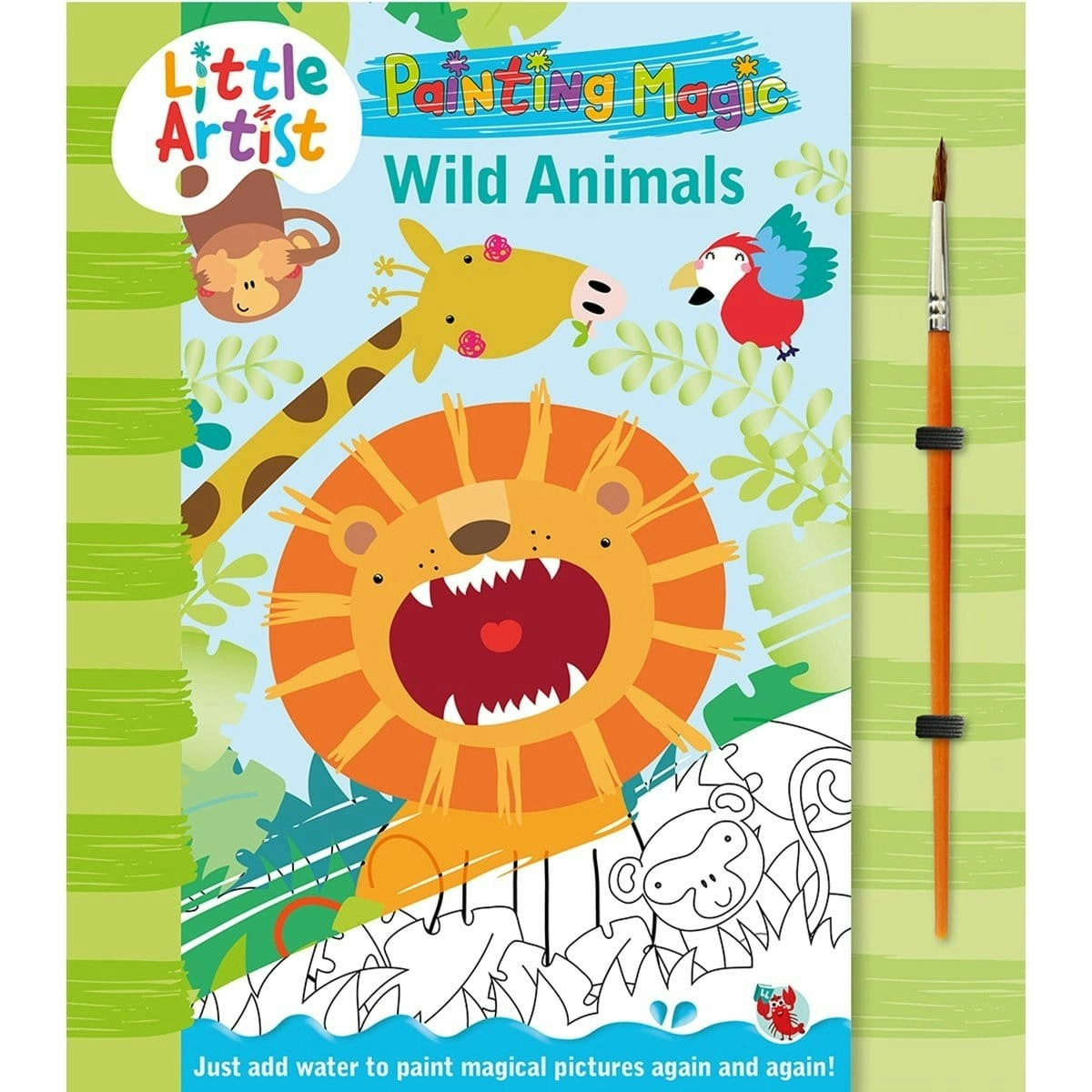 Laughing Lobster Little Artists - Paint Magic - Wild Animals