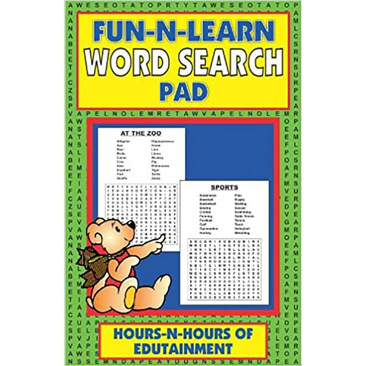 Promotional Fun-n-learn Word Search Pad Paperback