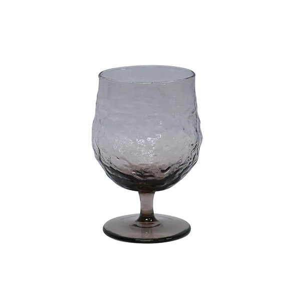 Provincial & Rustic Serena Wine Goblet in Blue - Set of 4