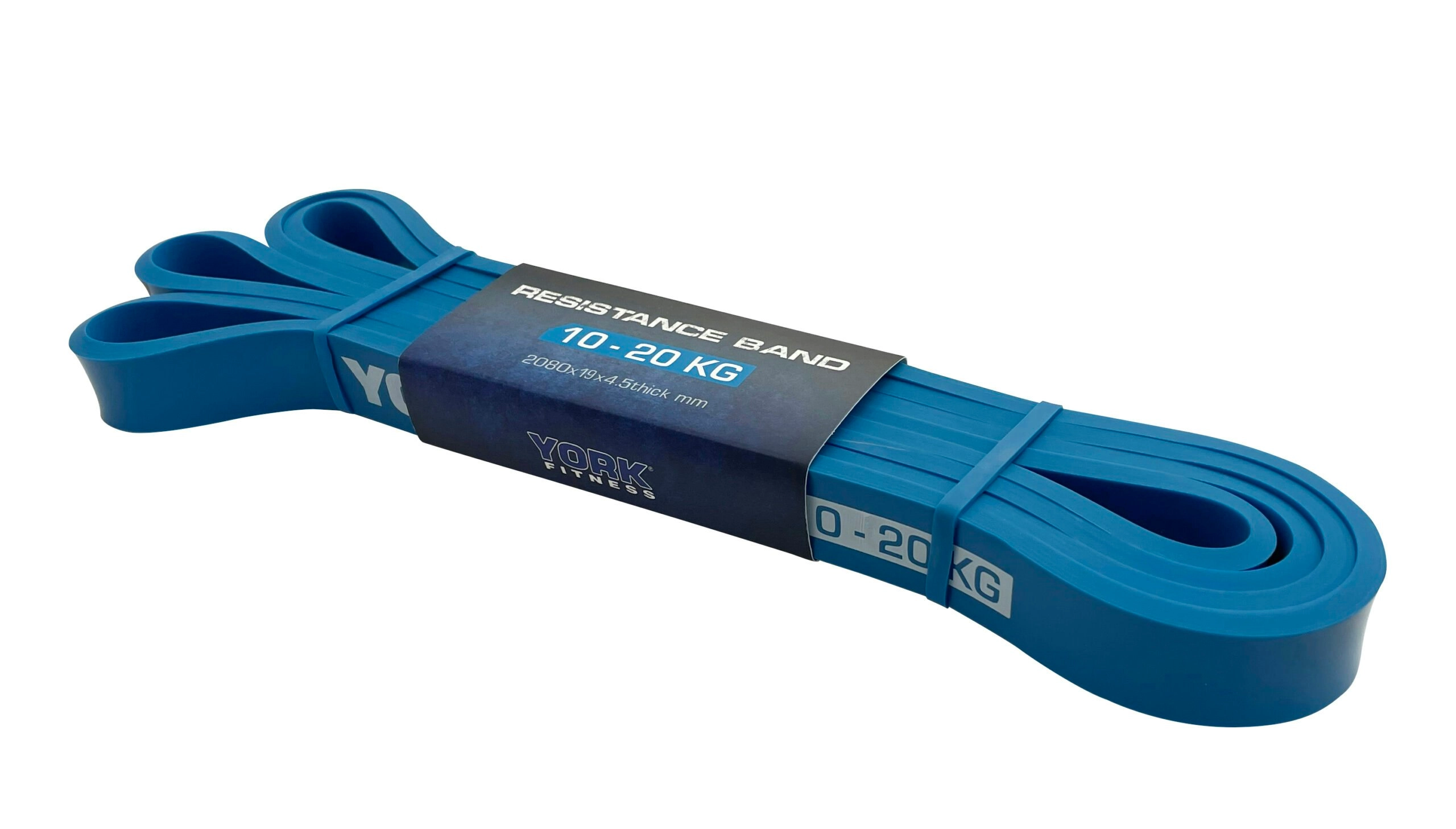 York Resistance Band 10-20kgs / 19mm x 2080 x 4.5mm (Light Blue)