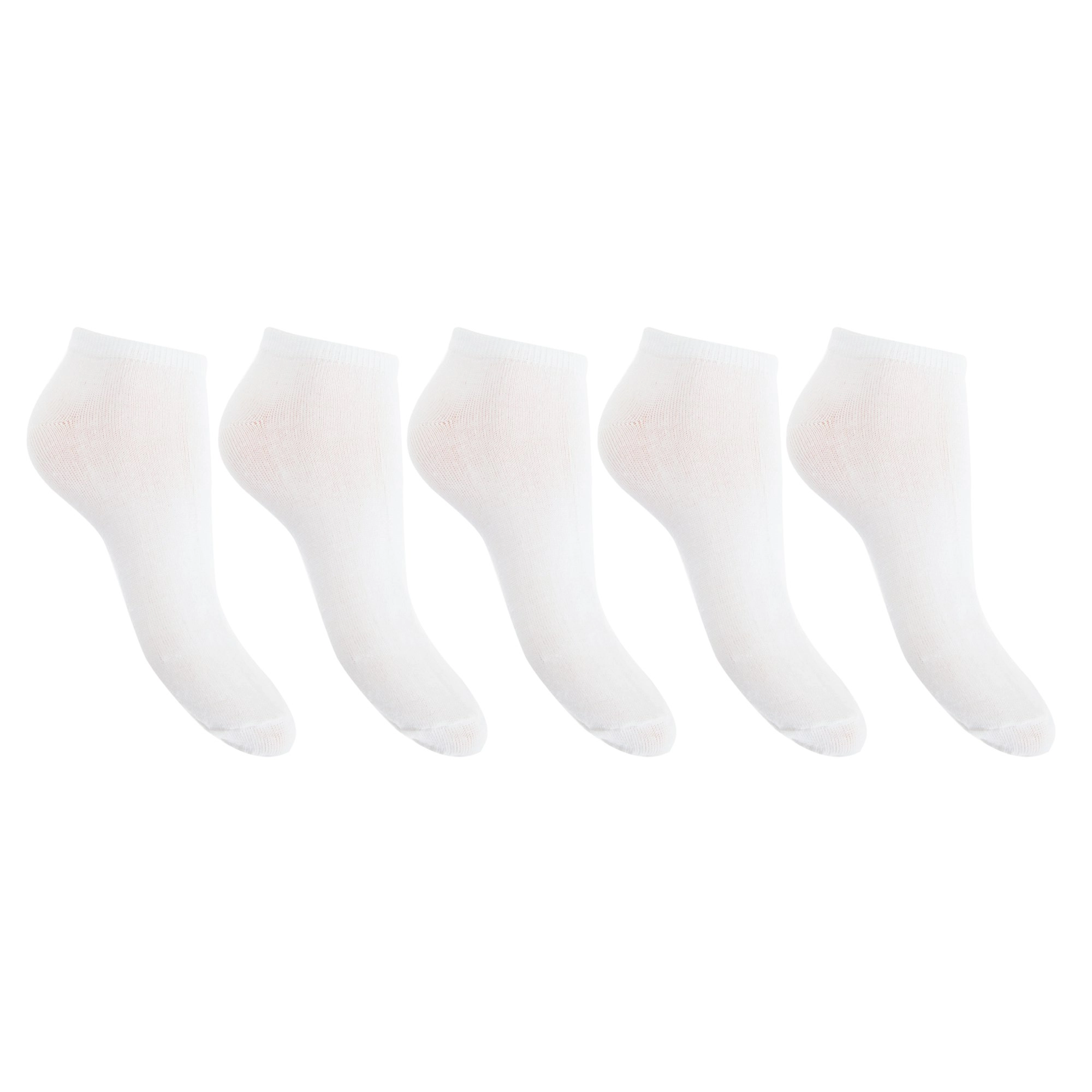 Floso Womens/Ladies Trainer Socks (Pack Of 5)