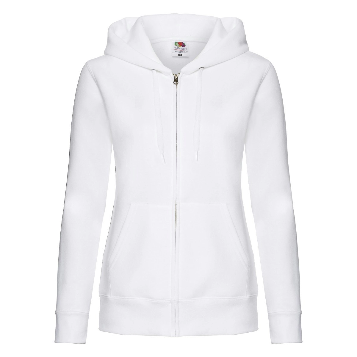 Fruit of the Loom Ladies Lady-Fit Hooded Sweatshirt Jacket