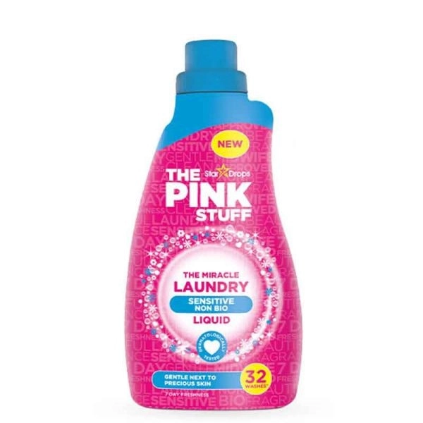 The Pink Stuff - The Miracle Laundry Sensitive Non Bio Liquid 960ML