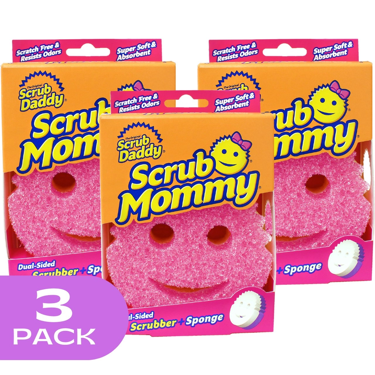 Scrub Mommy - Pink (3 Pack)