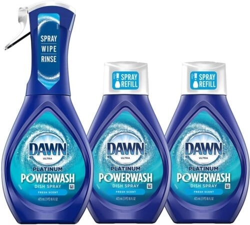 Dawn Platinum Powerwash Dish Spray Bundle