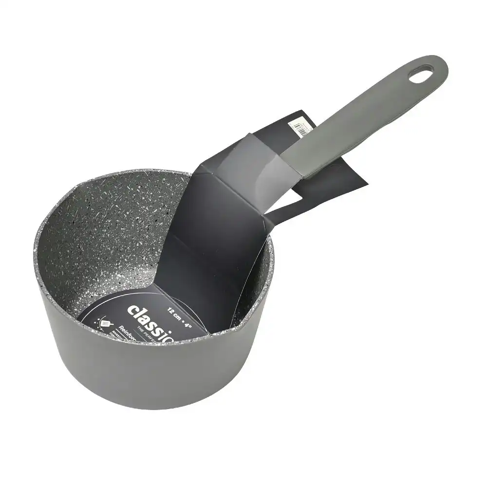 Classica DIAMOND STONE NON STICK MINI MILK PAN 12cm - GREY