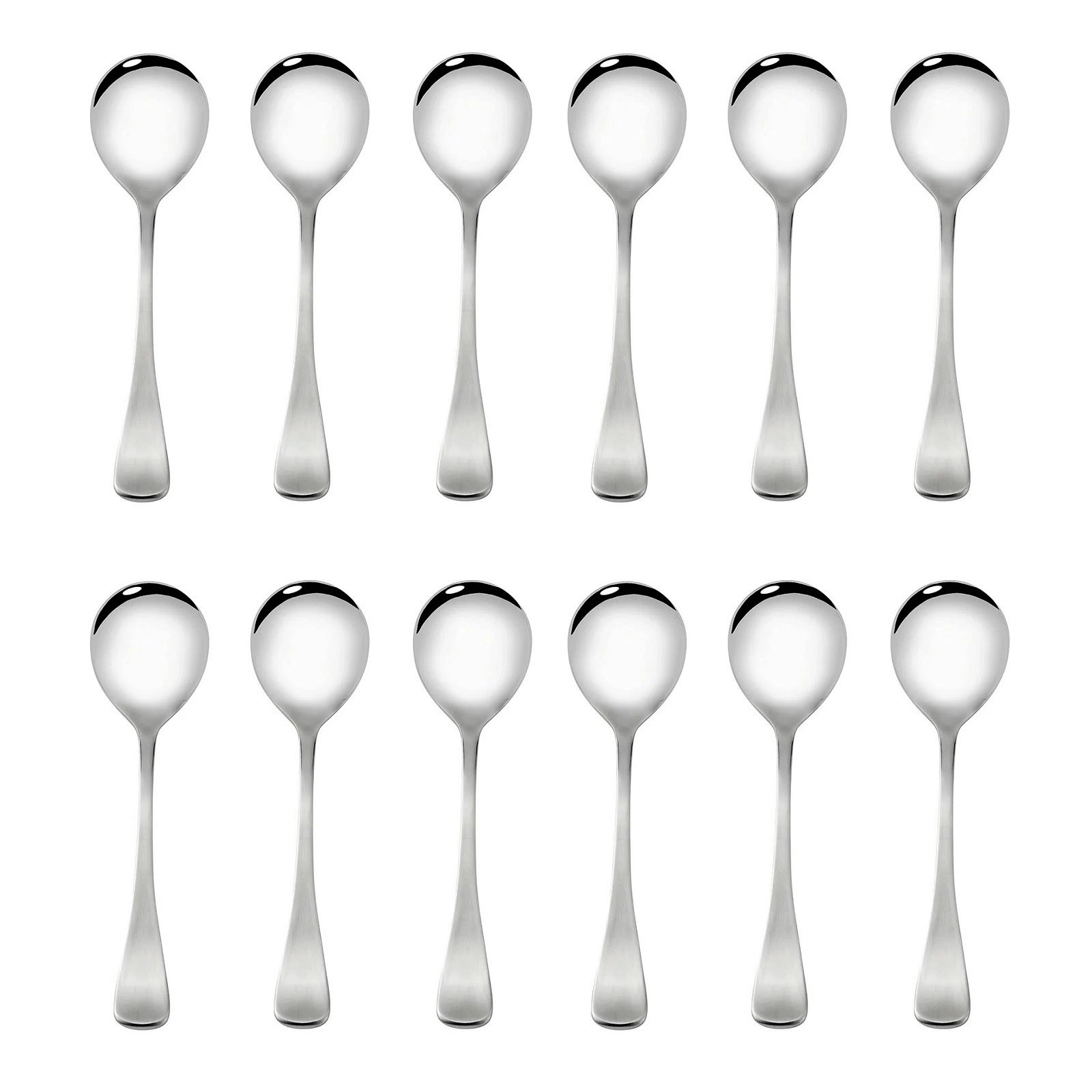 Stanley Rogers Metropolitan Soup Spoons   Set Of 12