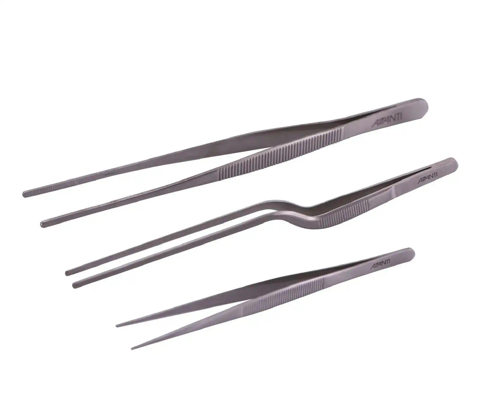 Avanti Plating Tweezers 3 Piece Set