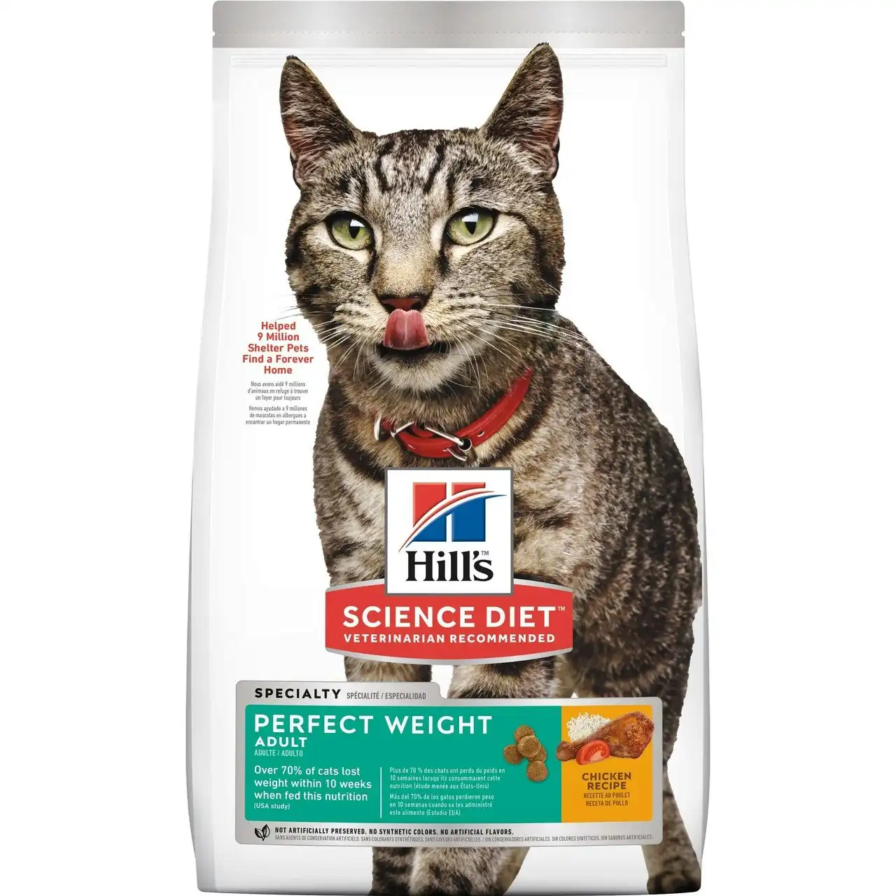 Hill's Science Diet Perfect Weight Adult Dry Cat Food - 6.80kg