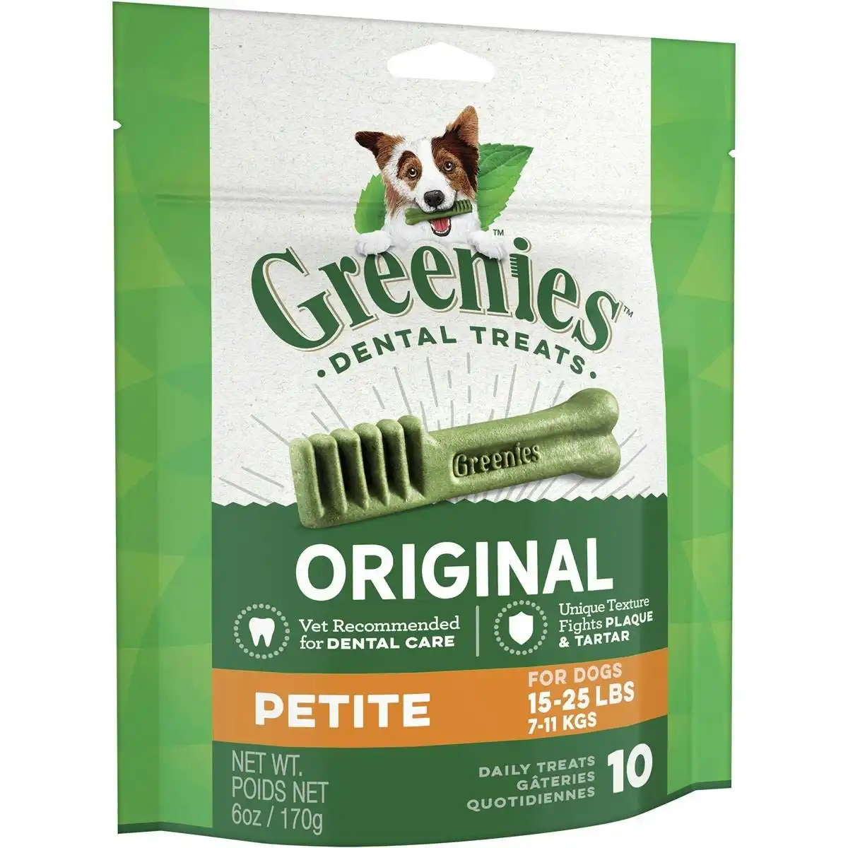 Greenies Dog Original Dental Treats For Petite Dogs