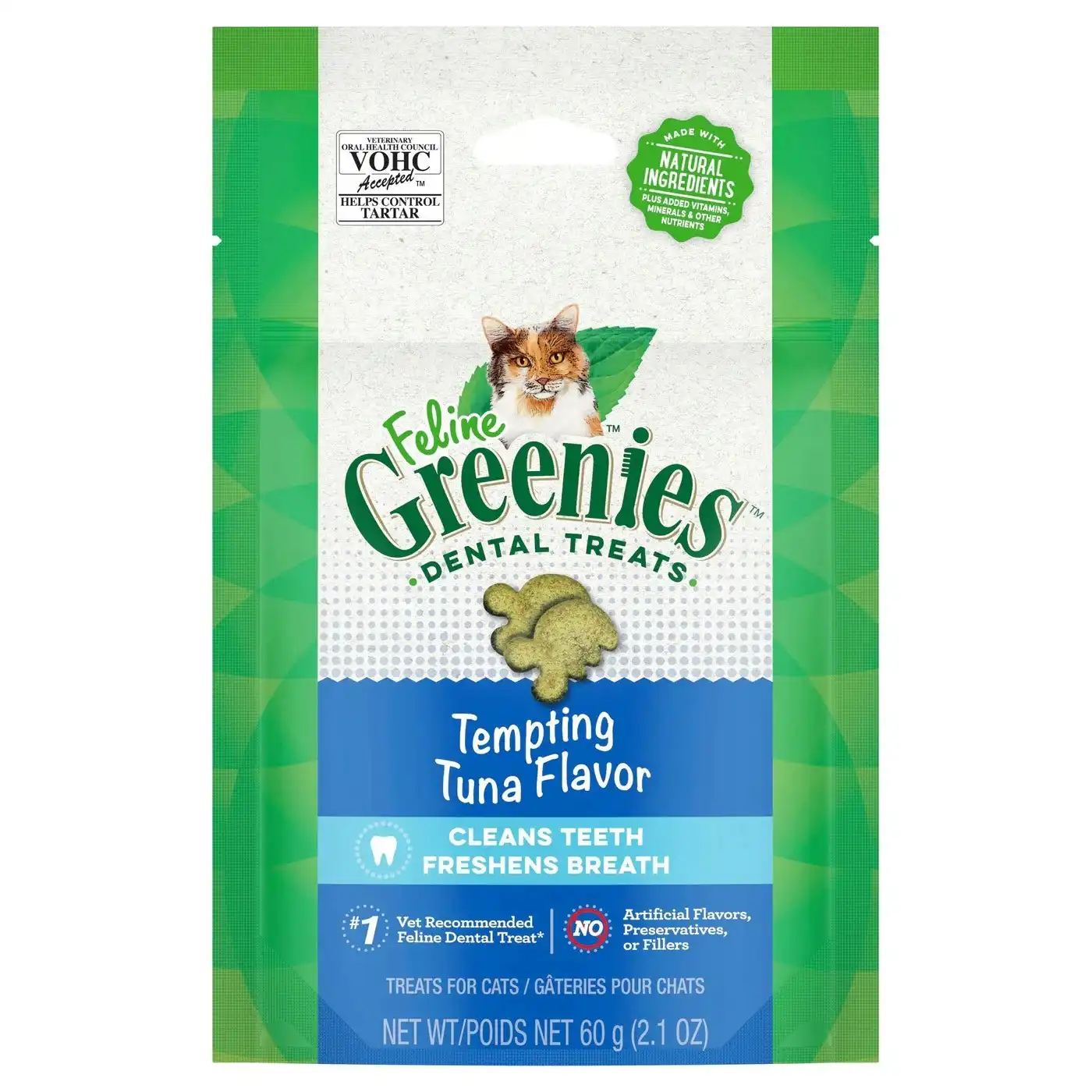 Greenies Cat Dental Treats Tempting Tuna