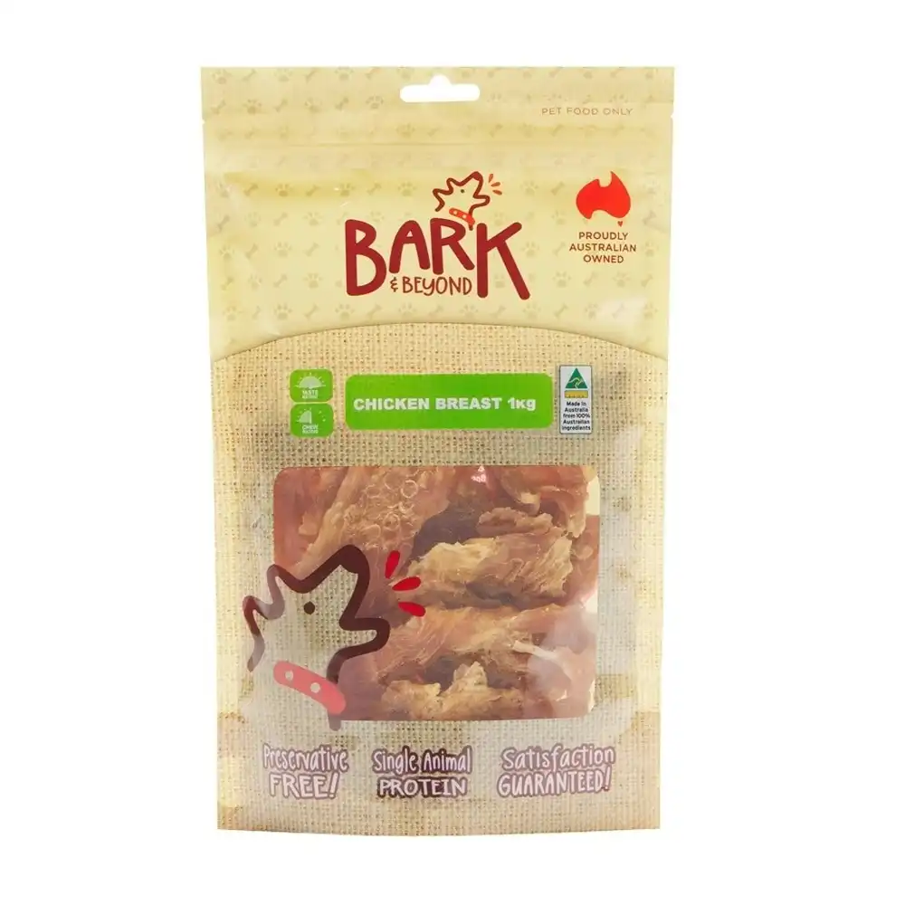 Bark & Beyond Chicken Breast Dog Treats 1kg