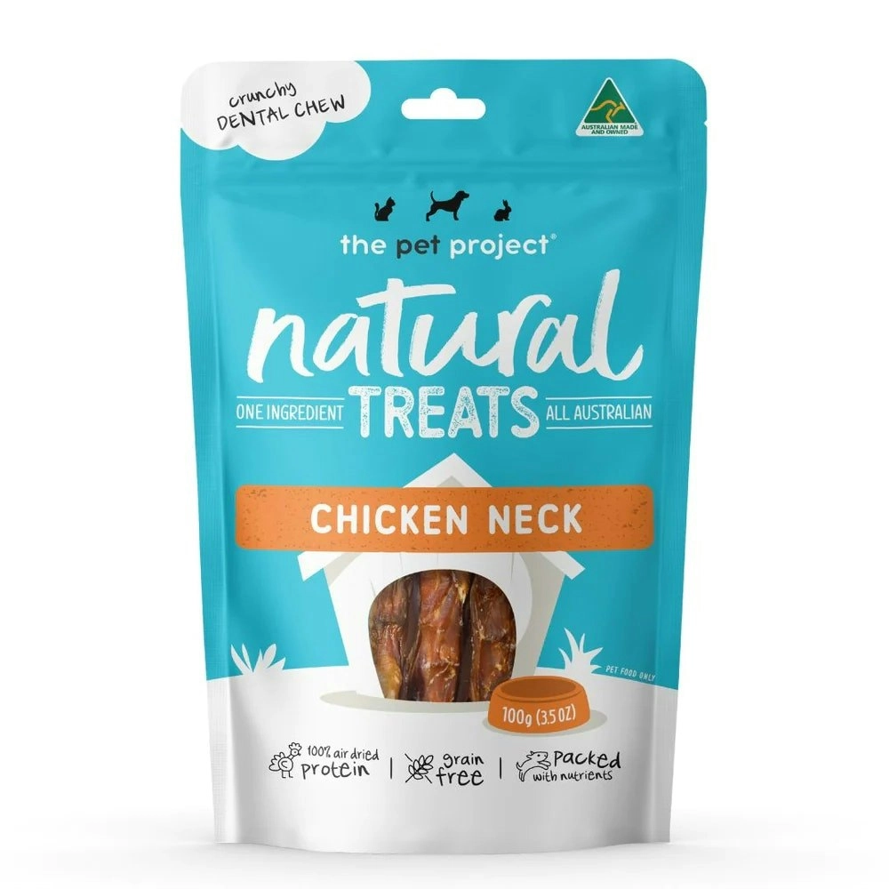 The Pet Project Chicken Necks 100G