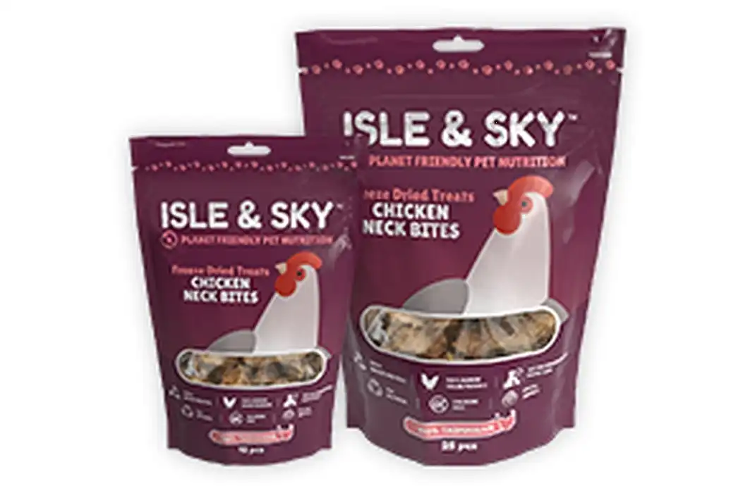 Isle and Sky Chicken Neck Bites Small 12pcs
