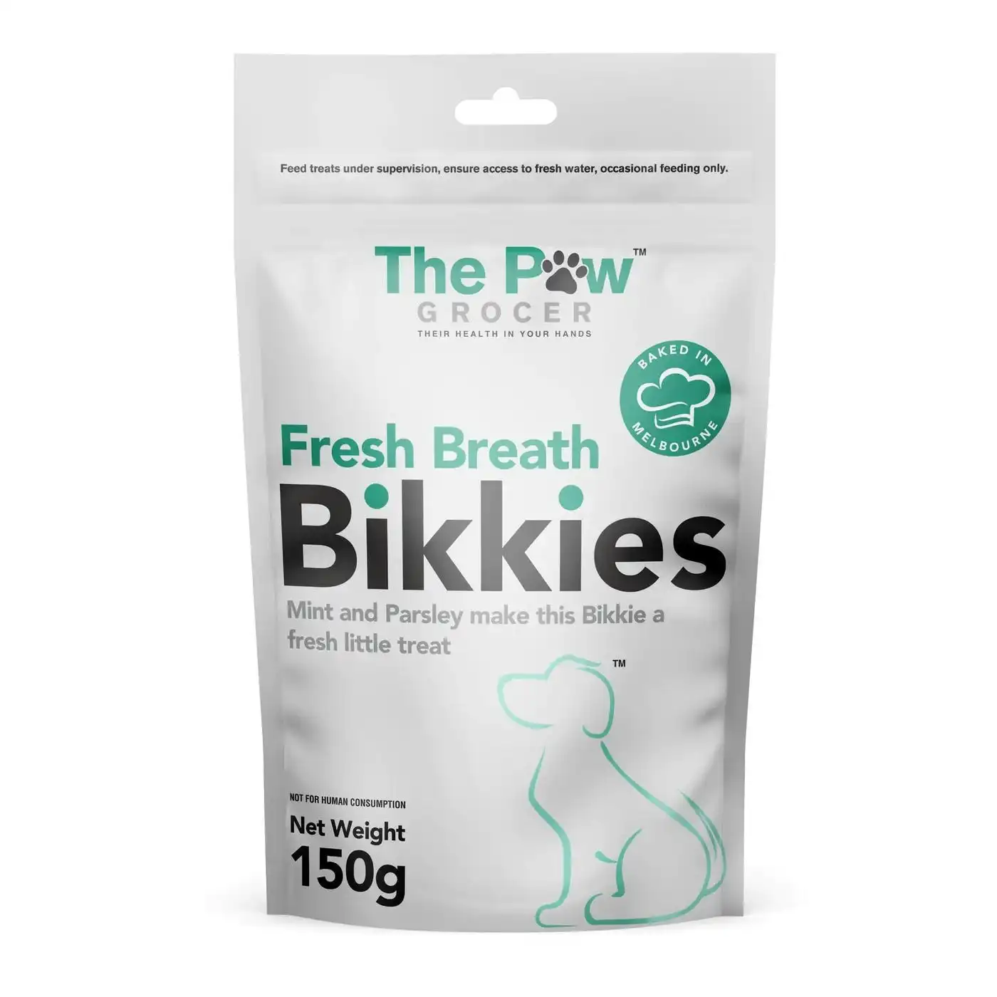 The Paw Grocer Fresh Breath Bikkies Dog Treats