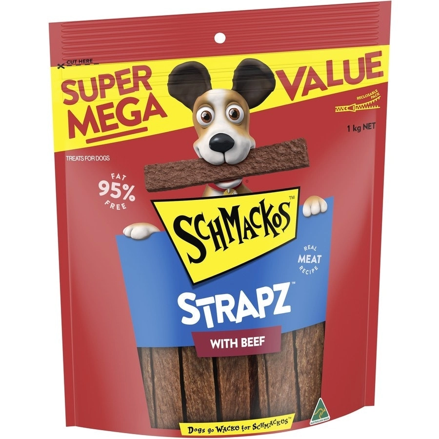 Schmackos Snacks Strapz Beef 1kg