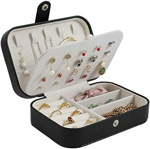 Portable Travel Jewelry Case (Black)