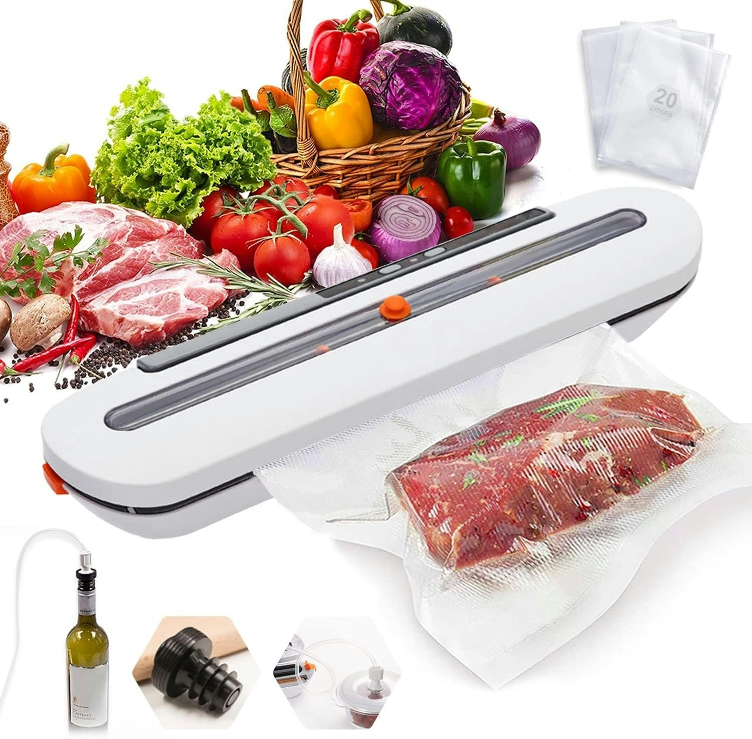 Vacuum Sealer Machine Food Packer