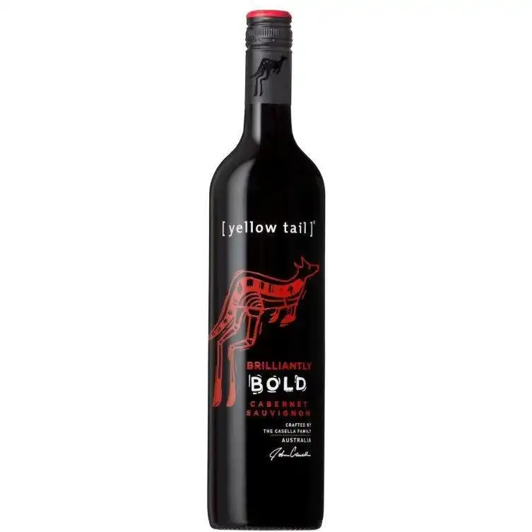 Yellow Tail Brilliantly Bold Cabernet Sauvignon NV (12 bottles)