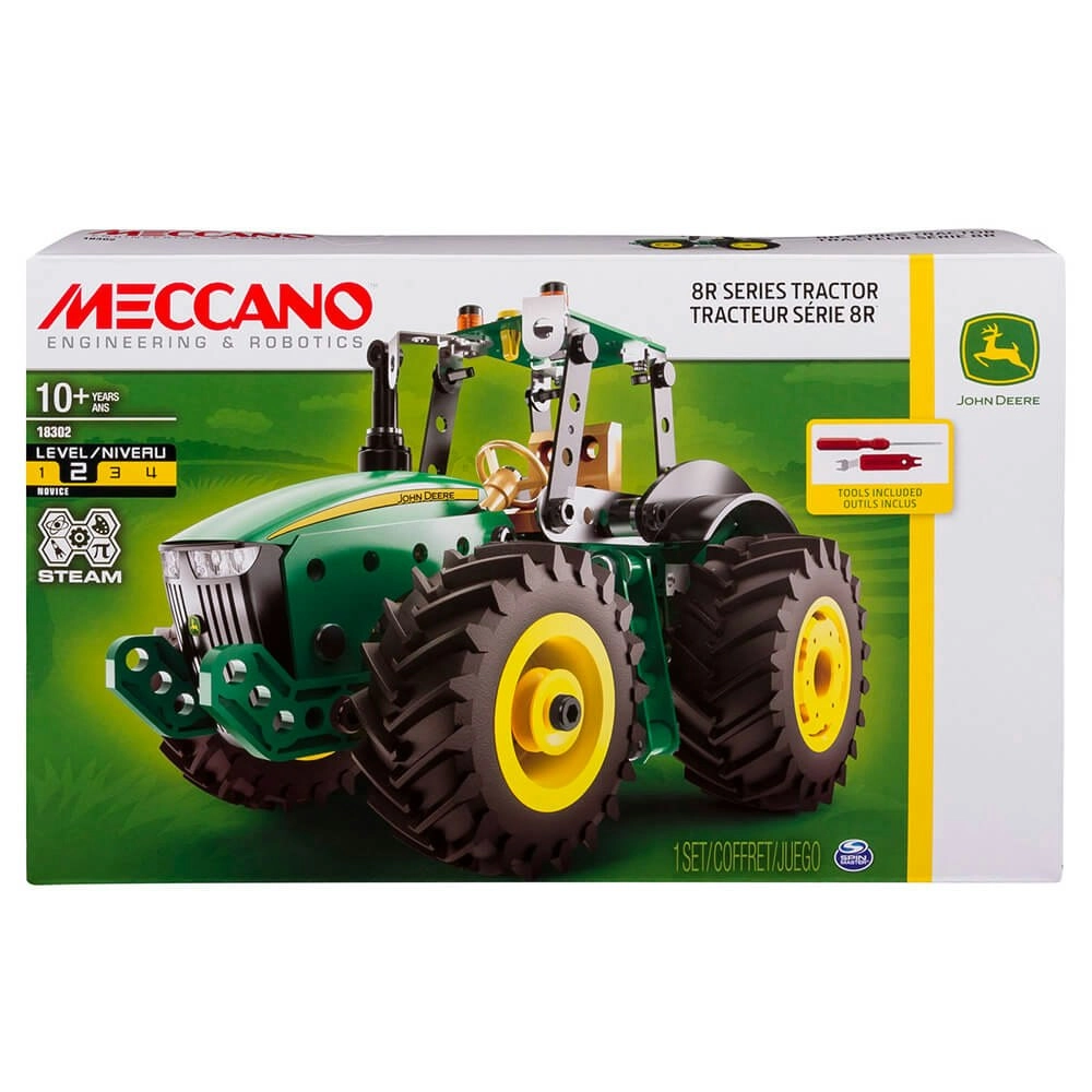 Meccano John Deere 8R Tractor