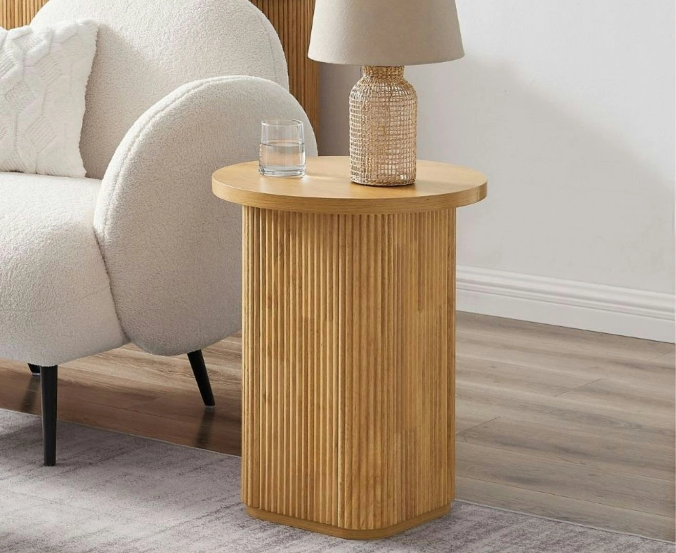 Kate Round Column Side Table