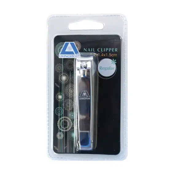 Livingstone Nail Clipper Cutter Regular Size 82 x14 x15mm 10 Box