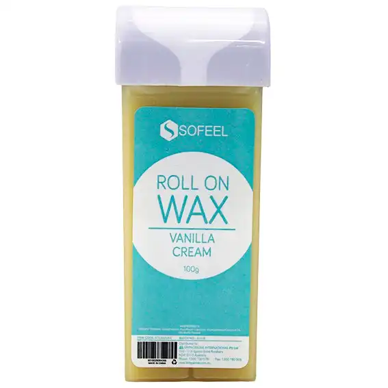Sofeel Roll On Wax Cartridge Vanilla Cream 100g