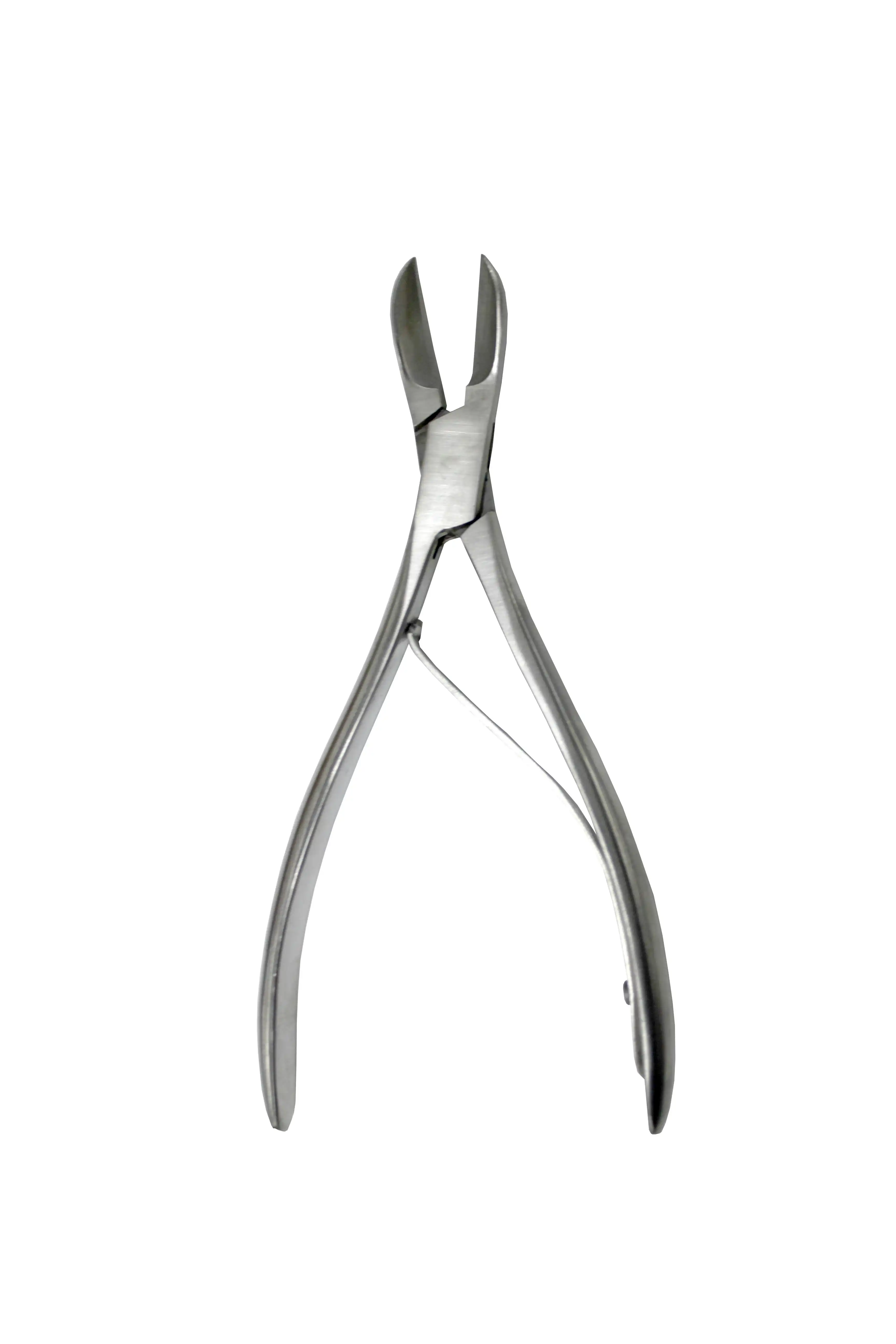 Livingstone Bone Cutter or Nail Clipper 160mm Long 23.4mm Curved Jaw Smooth Handle One Arm 89.7g