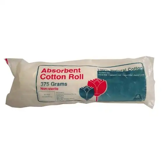 Livingstone Absorbent Cotton Roll 375g Non-Sterile