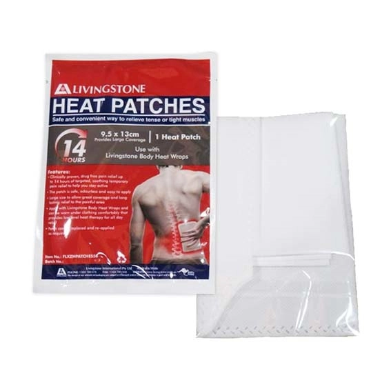 Livingstone Heat Patch 9.5 x 13cm 50 Box