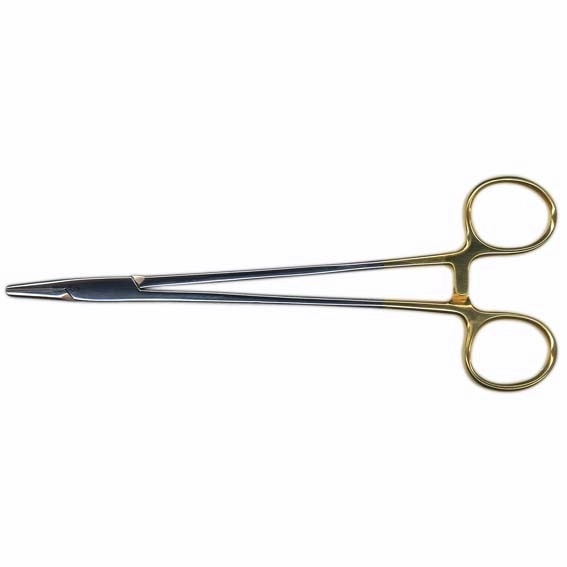 Adler Mayo Hegar Needle Holder, 25cm, Stainless Steel, with Tungsten Carbide, Each