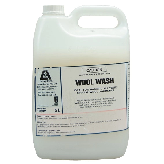 Livingstone Neutral pH Wool Wash 5L Bottle