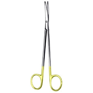 Livingstone Metzenbaum Scissors 18cm Curved Tungsten Carbide Cutting Edge