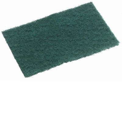 Livingstone Nylon Scourer Pads 15 x 10 x 0.7cm Green 10 Pack x20